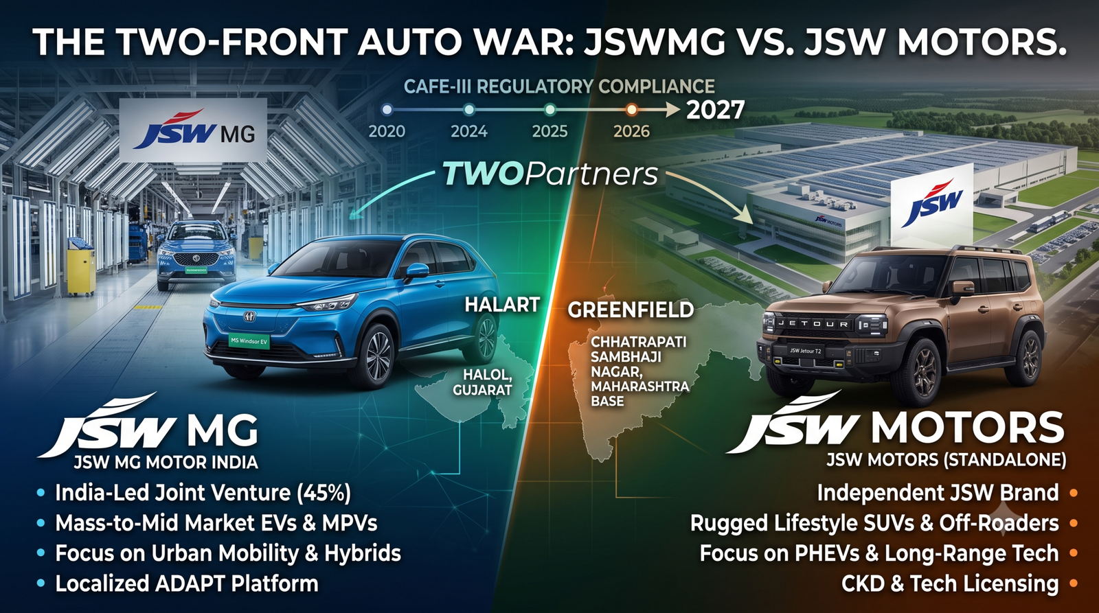 JSW Motors VS JSW MG